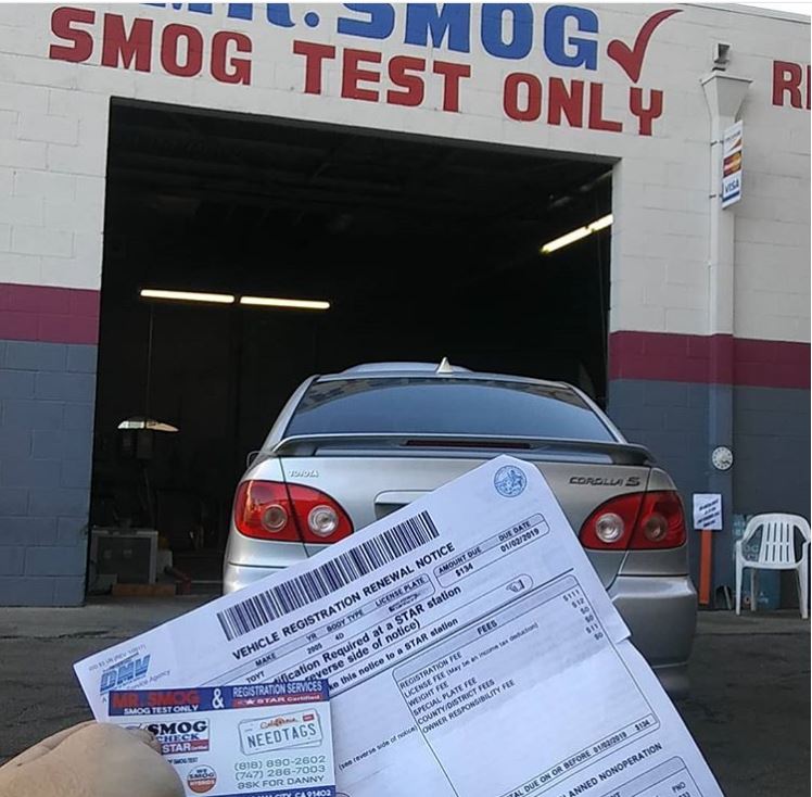 Mr Smog and Registration Services | 14540 Van Nuys Blvd unit b, Panorama City, CA 91402, USA | Phone: (818) 890-2602