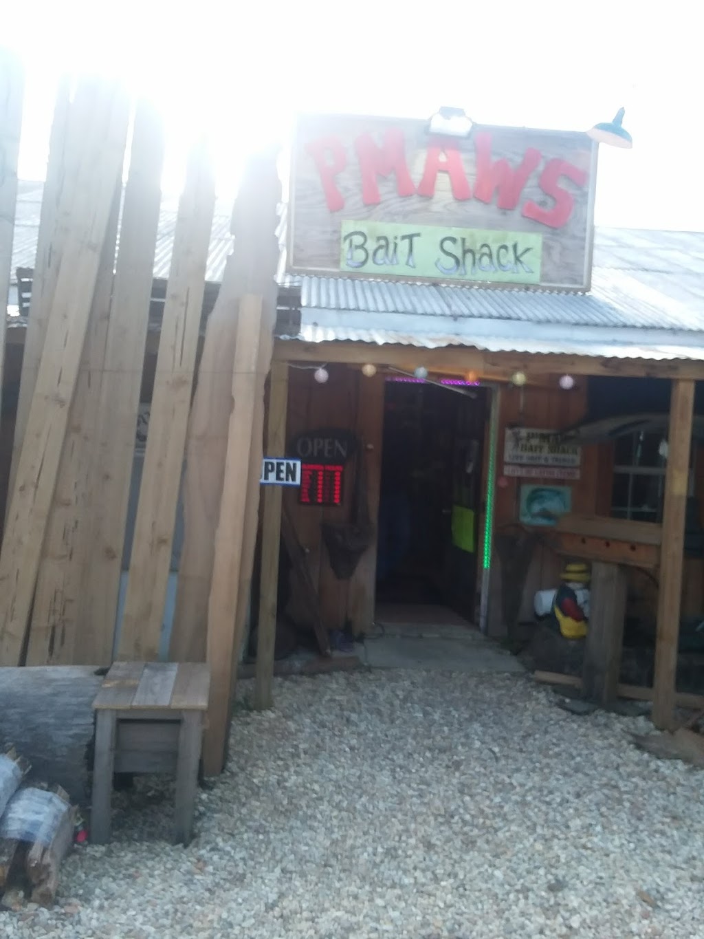 PMaws Bait Shack | 25425 LA-43, Springfield, LA 70462, USA | Phone: (225) 395-3087