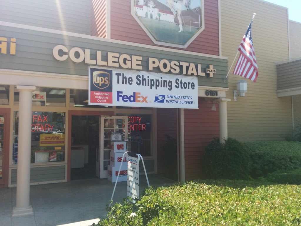 College Postal Plus | 6161 El Cajon Blvd, San Diego, CA 92115, USA | Phone: (619) 286-7888