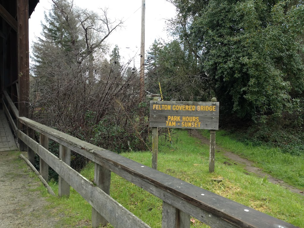 Felton Covered Bridge County Park | Graham Hill Rd, Felton, CA 95018, USA | Phone: (831) 454-7901