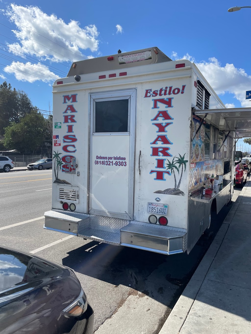 Mariscos Camarena Food truck | 12354 Nordhoff St, North Hills, CA 91343, USA | Phone: (818) 321-9303