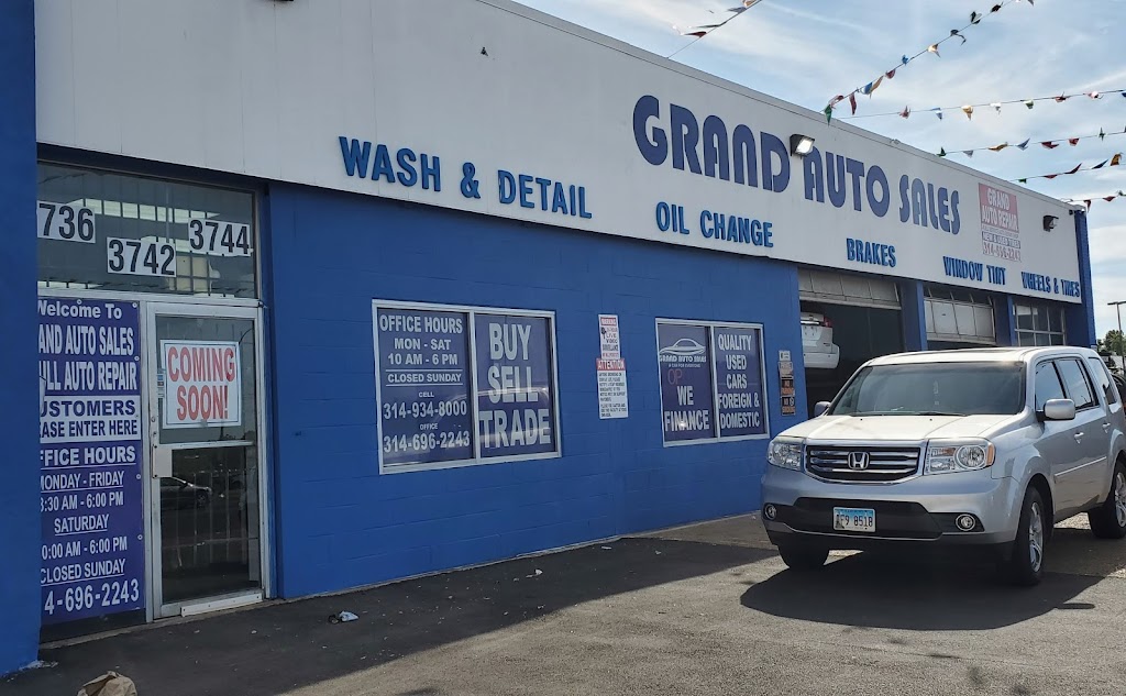 Grand Auto Sales | 3742 S Grand Blvd, St. Louis, MO 63118, USA | Phone: (314) 320-0071