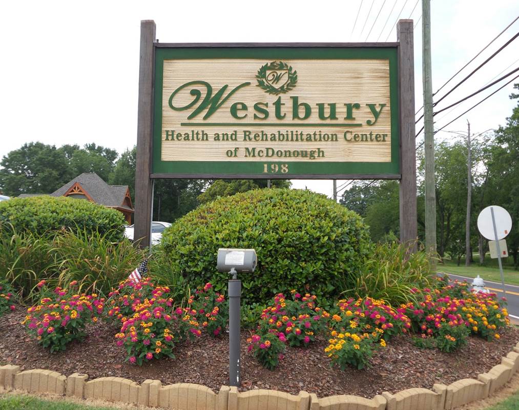 Westbury Center of McDonough for Nursing and Healing | 198 Hampton St, McDonough, GA 30253, USA | Phone: (770) 957-9081