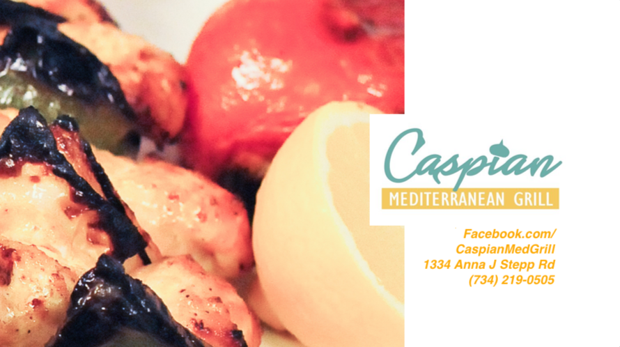 Caspian Mediterranean Grill | 1334 Anna J Stepp Rd, Ypsilanti, MI 48197, USA | Phone: (734) 219-0505