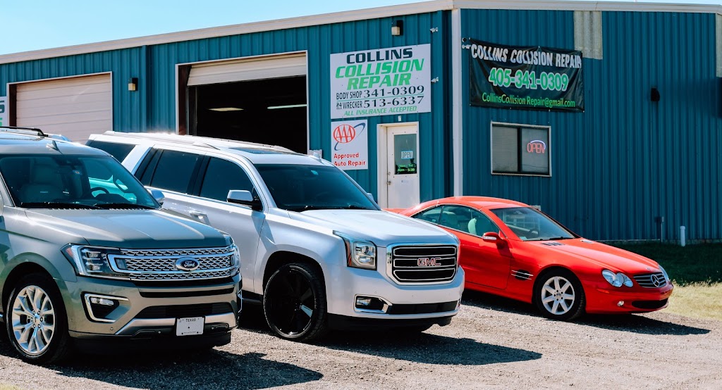 Collins Collision Repair | 301 W Waterloo Rd building j, Edmond, OK 73025 | Phone: (405) 341-0309