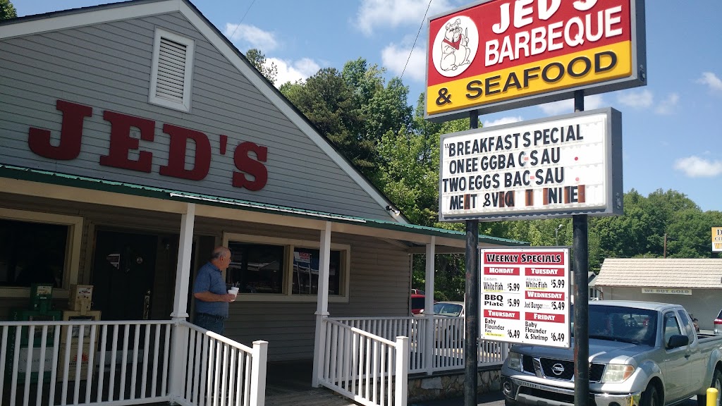 Jeds Bar-B-Que | 1213 N Fayetteville St, Asheboro, NC 27203, USA | Phone: (336) 626-2465