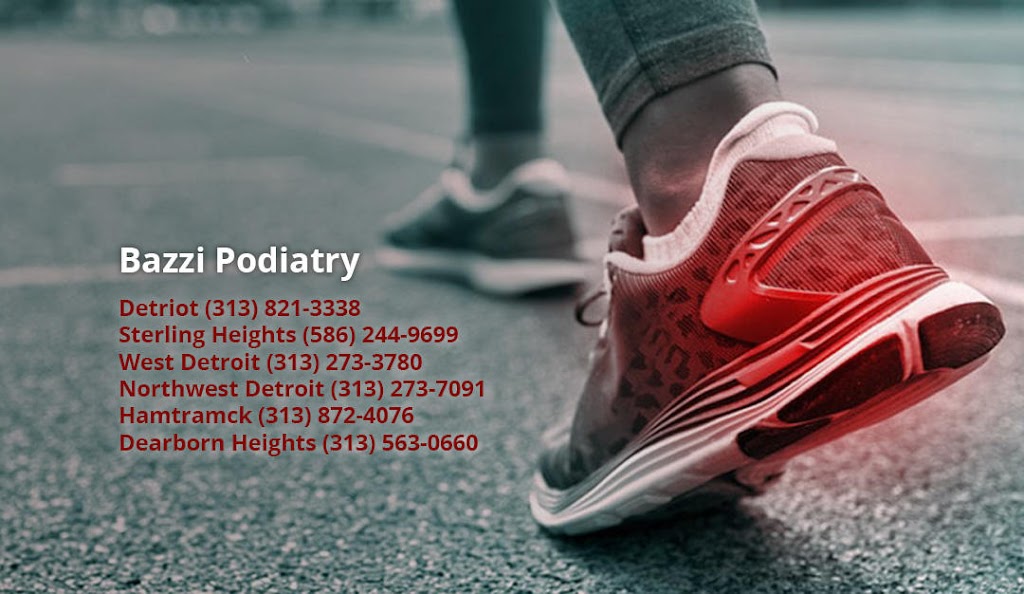 Bazzi Podiatry | 26031 W Warren St Suite B, Dearborn Heights, MI 48127, USA | Phone: (313) 563-0660