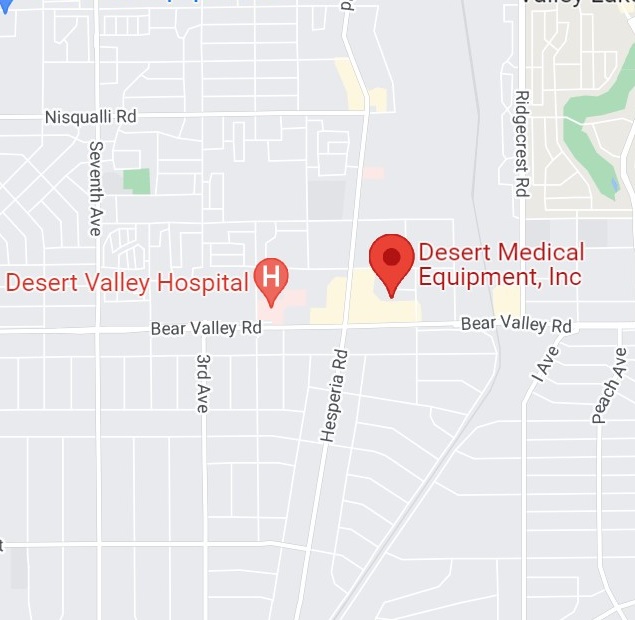 Desert Medical Equipment, Inc | 17189 Yuma St, Victorville, CA 92395, USA | Phone: (760) 246-1000