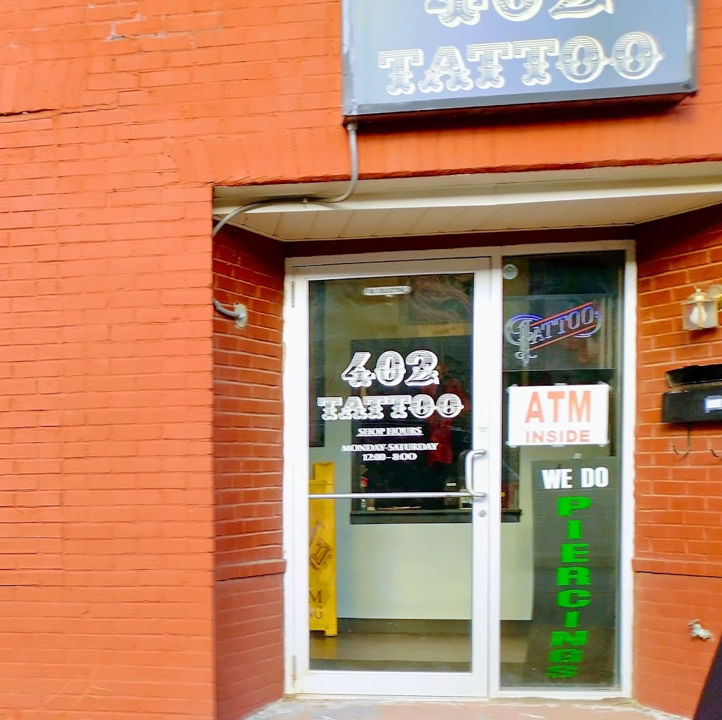 402 Tattoo | 402 Washington St, Bentleyville, PA 15314, USA | Phone: (724) 239-2172