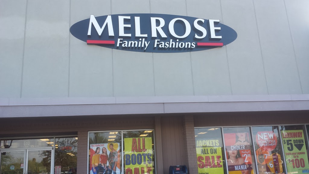 Melrose Family Fashions | 1703 W Bethany Home Rd E010, Phoenix, AZ 85015, USA | Phone: (602) 841-0724