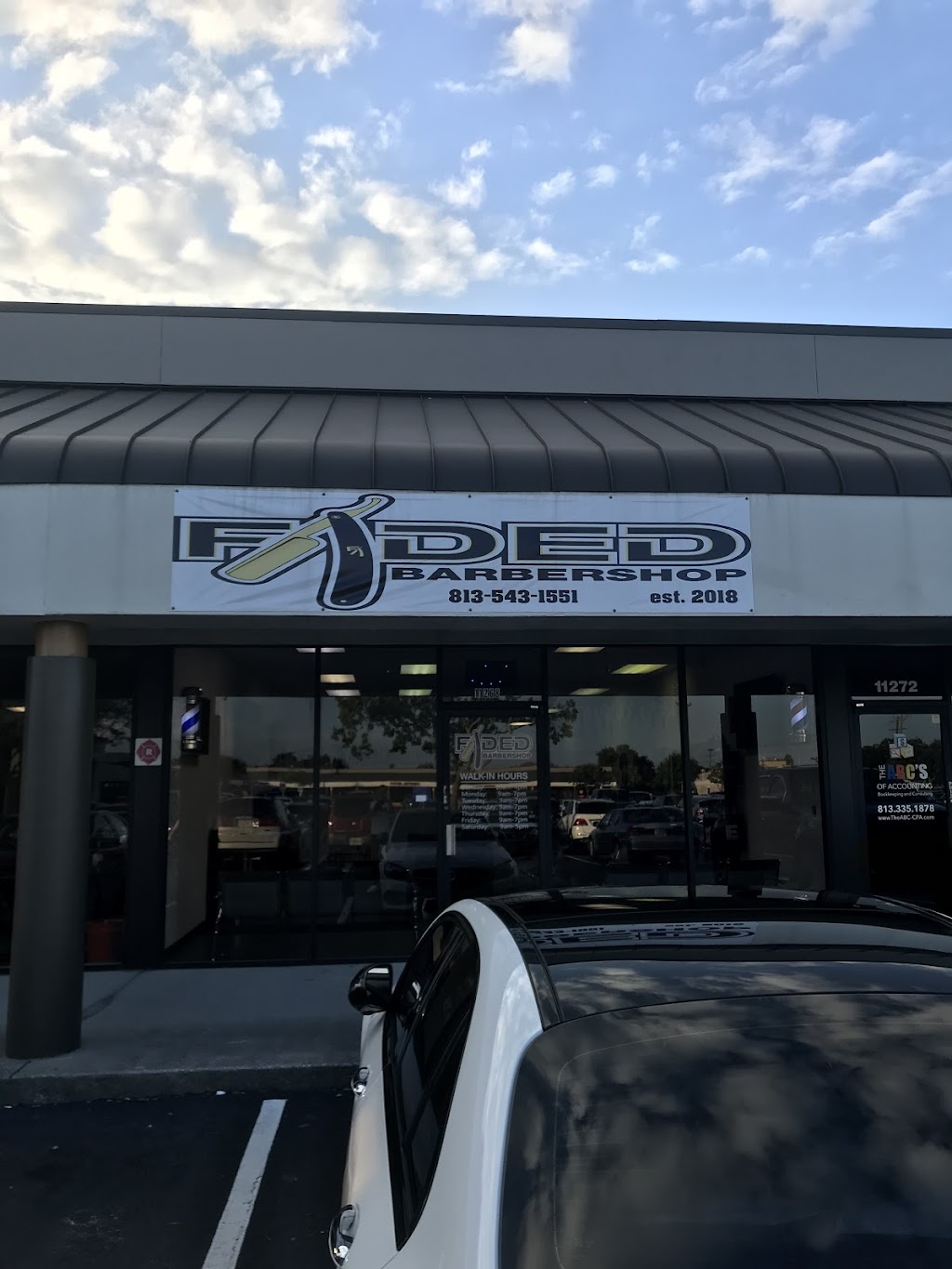 Faded Barbershop | 11268 W Hillsborough Ave, Tampa, FL 33635, USA | Phone: (813) 543-1551