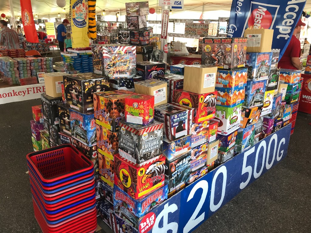 Powder Monkey Fireworks - Lone Jack | 13434 Hutt Rd, Lone Jack, MO 64070, USA | Phone: (314) 805-0725