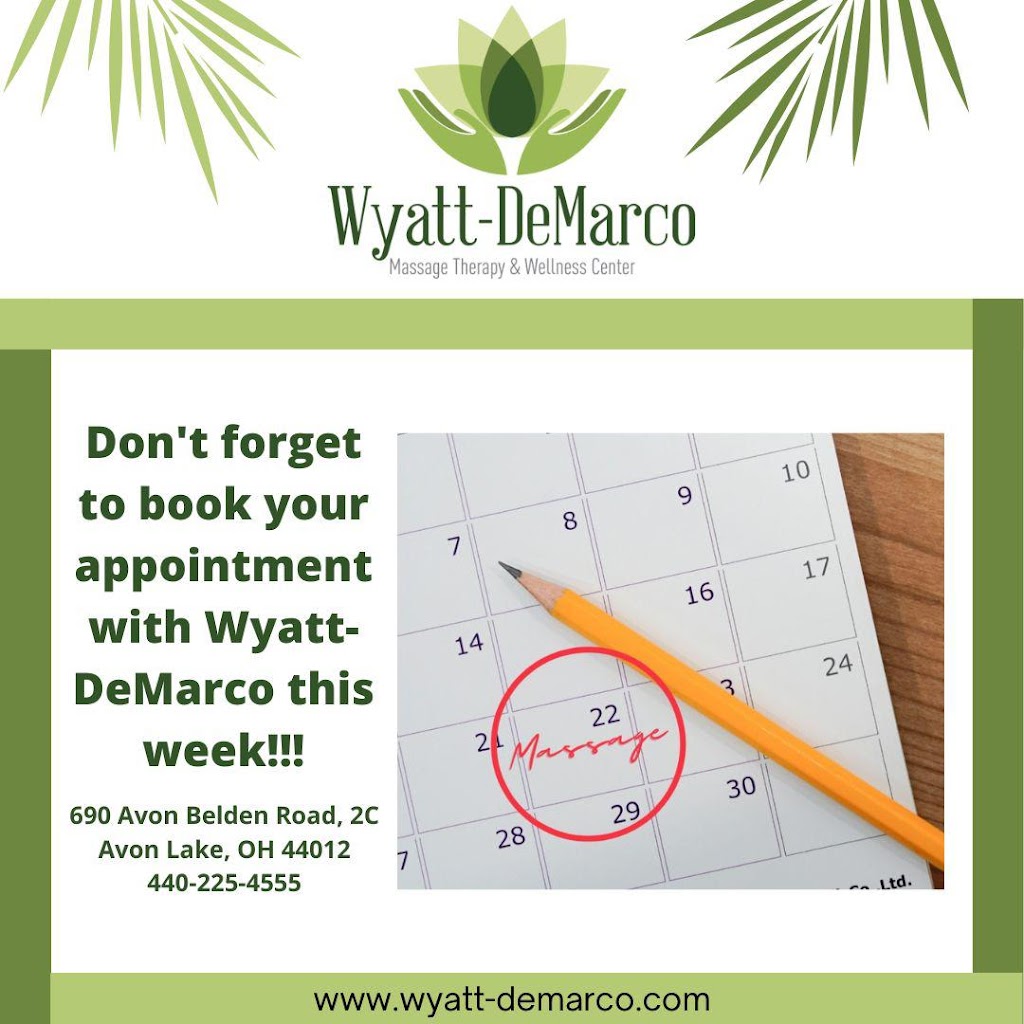 Wyatt-DeMarco Massage Therapy & Wellness Center | 684 Avon Belden Rd C1, Avon Lake, OH 44012, USA | Phone: (440) 225-4555