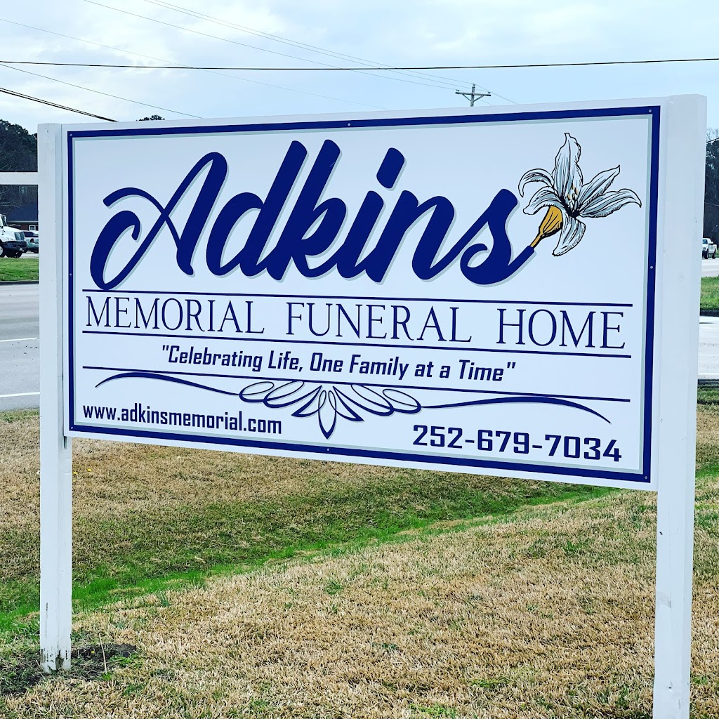 Adkins Memorial Funeral Home | 1905 N Road St, Elizabeth City, NC 27909, USA | Phone: (252) 679-7034