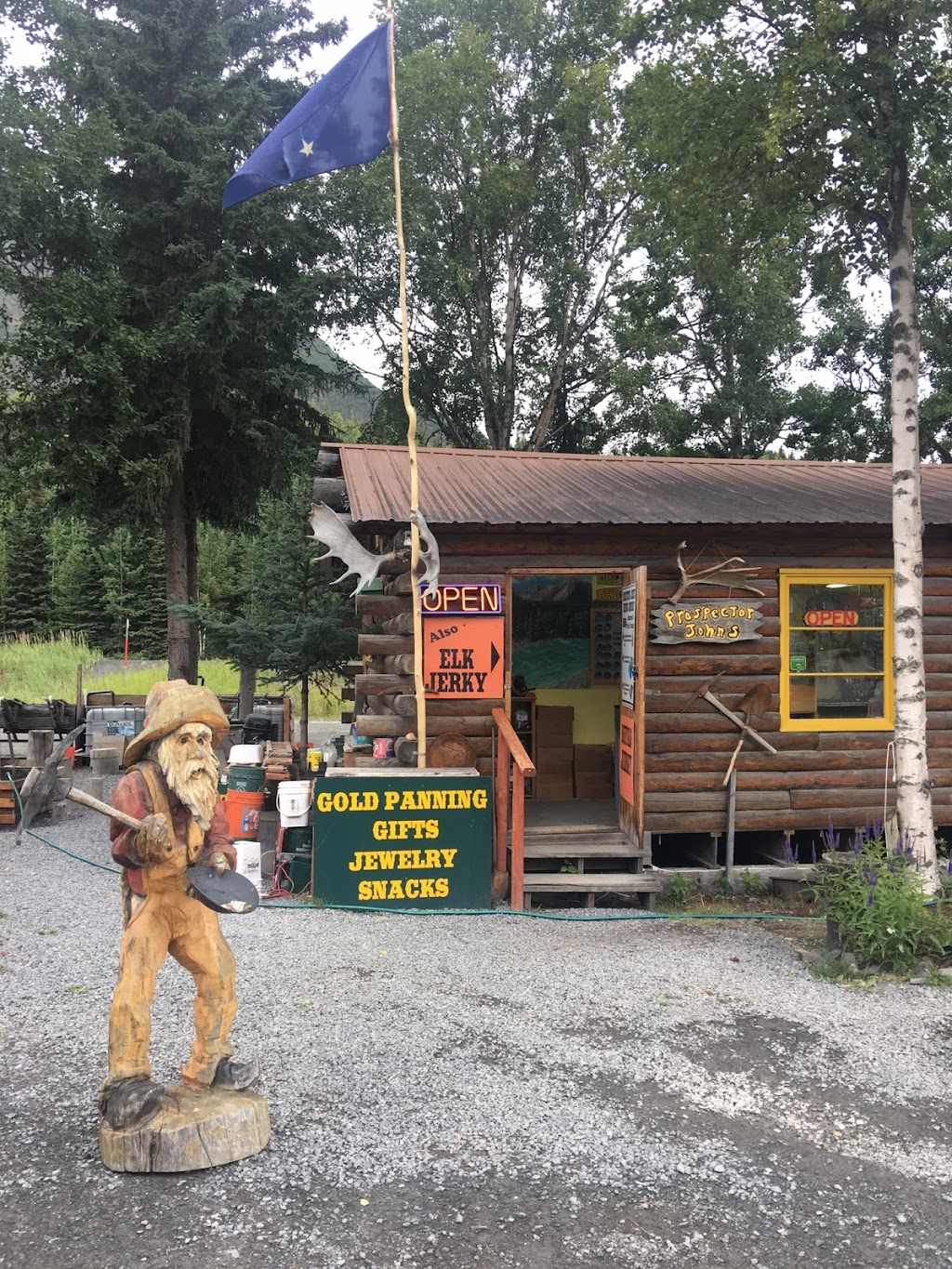 Prospector Johns | Mile 45, Sterling Hwy, Box 604, Cooper Landing, AK 99572, USA | Phone: (907) 598-1808