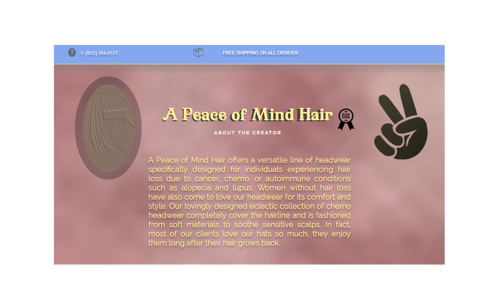 A Peace of Mind Hair - Ponytail Hair Replacement Wigs | 25139 Oakhurst Dr, Spring, TX 77386, USA | Phone: (832) 314-0127