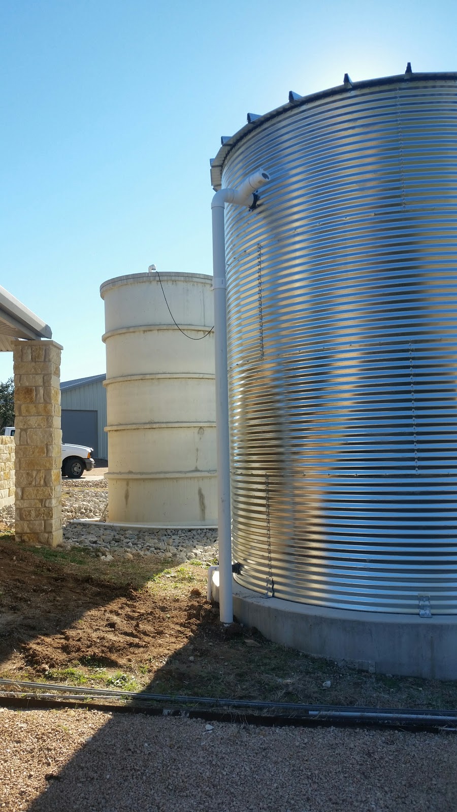 Rainwater Collection Concepts | 1410 Ridge Creek Ln, Bulverde, TX 78163, USA | Phone: (830) 252-8518