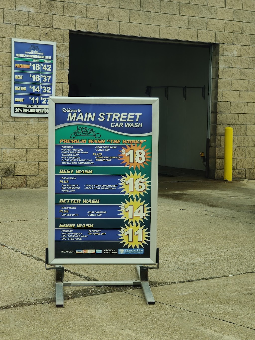 Main Street Car Wash & Lube | 1325 N Main St, Orrville, OH 44667, USA | Phone: (330) 682-2000