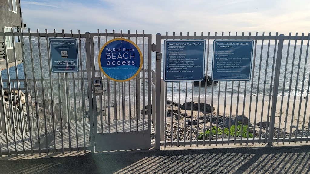 Maritime Rocks Accessway at Big Rock Beach | 20466 Pacific Coast Hwy, Malibu, CA 90265, USA | Phone: (310) 924-2296