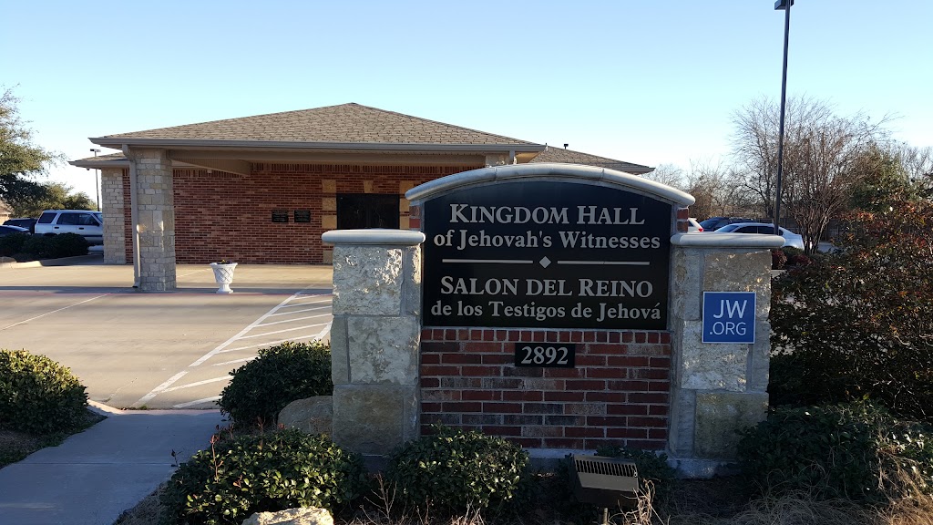 Kingdom Hall of Jehovahs Witnesses | 2892 Ragland Rd, Mansfield, TX 76063, USA | Phone: (682) 222-1378