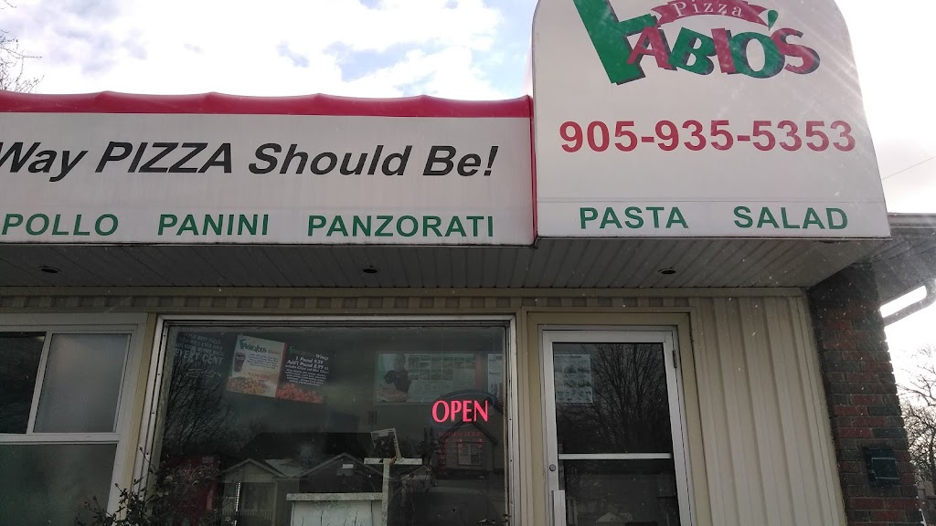 Fabios Pizza | 530 Scott St, St. Catharines, ON L2M 3X5, Canada | Phone: (905) 935-5353