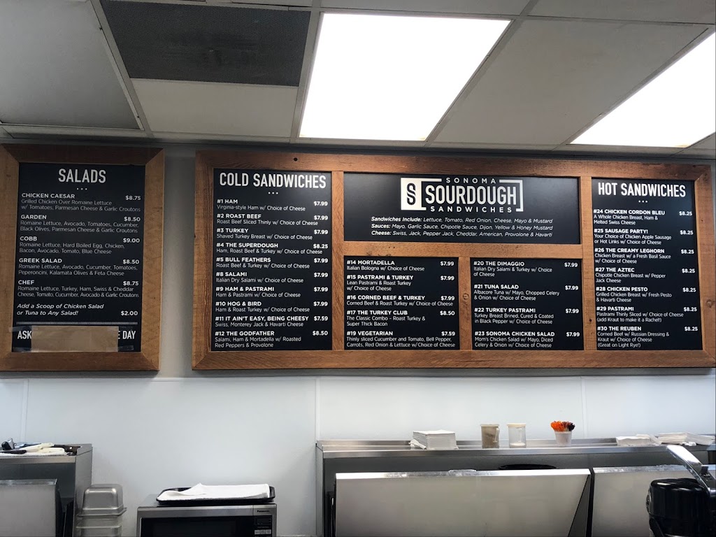 Sonoma Sourdough Sandwiches | 1320 Industrial Ave, Petaluma, CA 94952, USA | Phone: (707) 789-9711