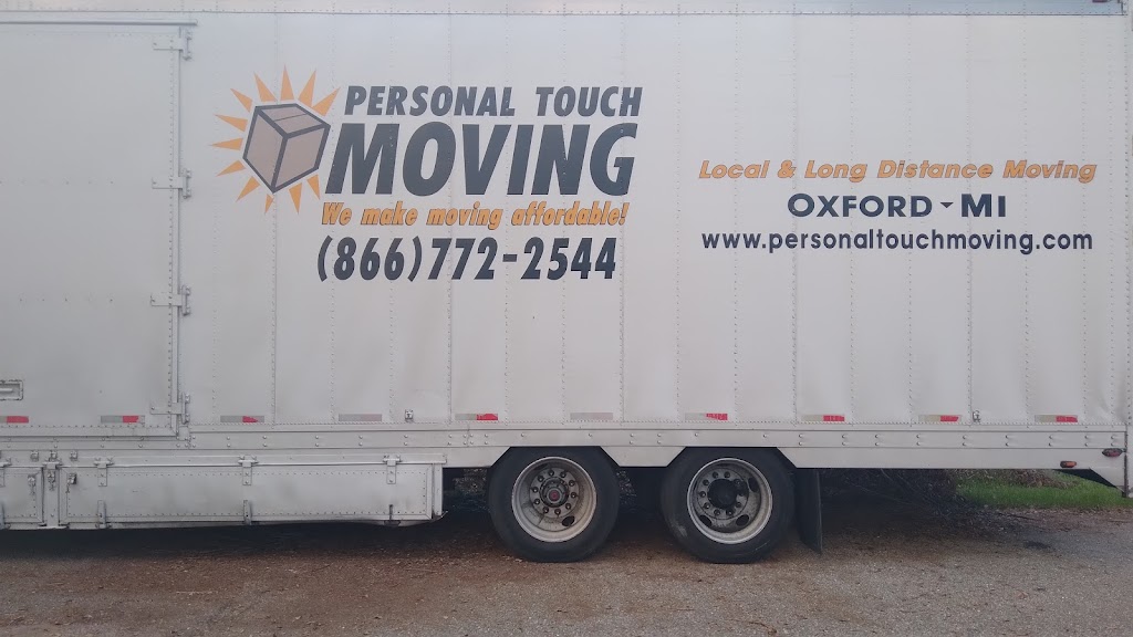 Personal Touch Moving | 201 E Drahner Rd, Oxford, MI 48371, USA | Phone: (248) 431-1646