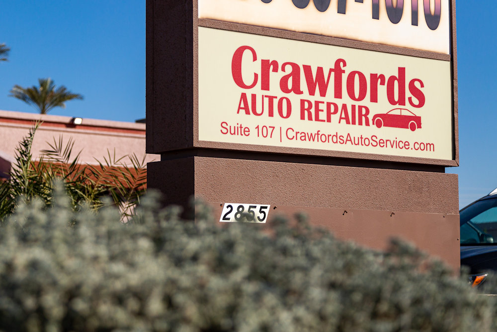 Crawfords Auto Repair | 2855 S Alma School Rd Suite 107, Mesa, AZ 85210, USA | Phone: (480) 201-0740