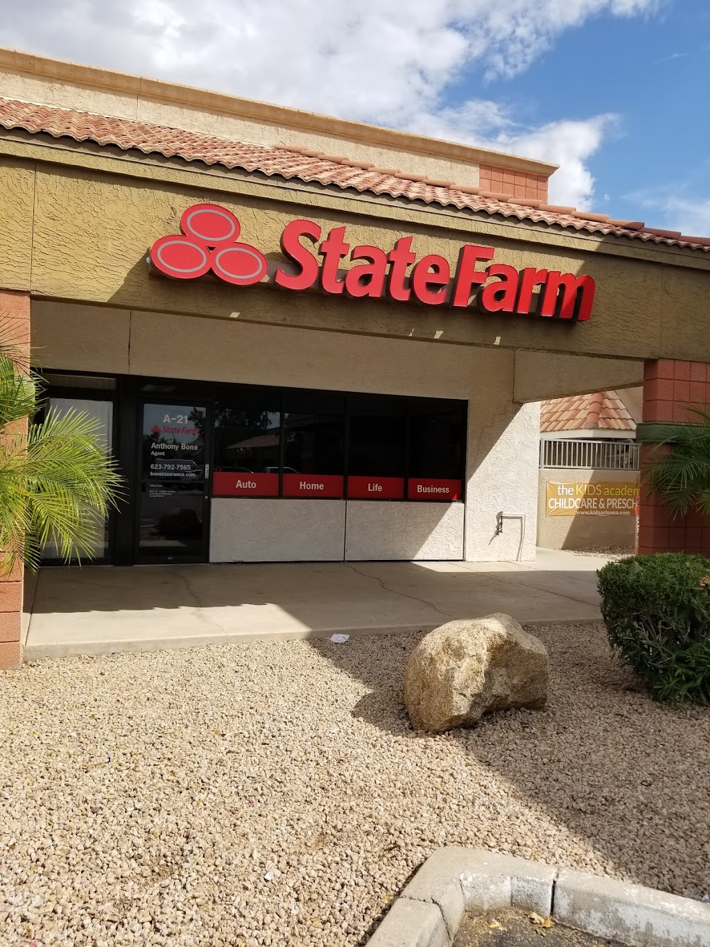 Anthony Bone - State Farm Insurance Agent | 7440 W Cactus Rd Ste A21, Peoria, AZ 85381, USA | Phone: (623) 792-7565