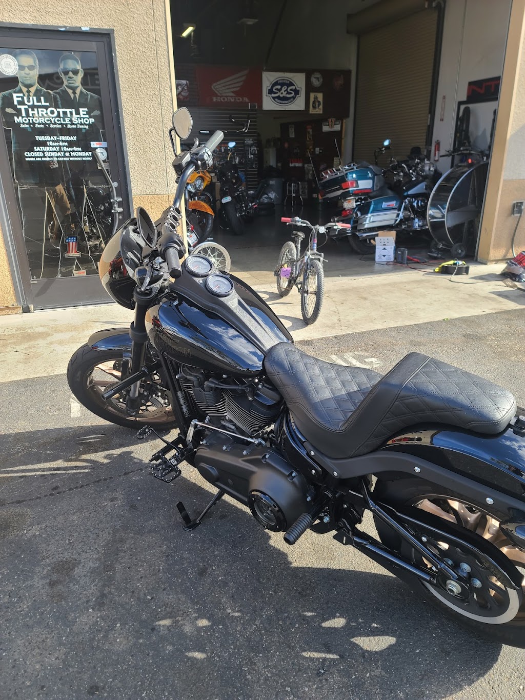 Full Throttle Motorcycle Shop | 5528 Pirrone Rd, Salida, CA 95368, USA | Phone: (209) 597-1400