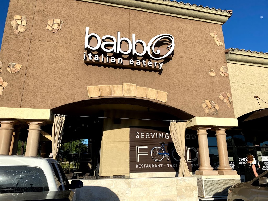 Babbo Italian Eatery | 18521 E Queen Creek Rd, Queen Creek, AZ 85142, USA | Phone: (480) 783-2355