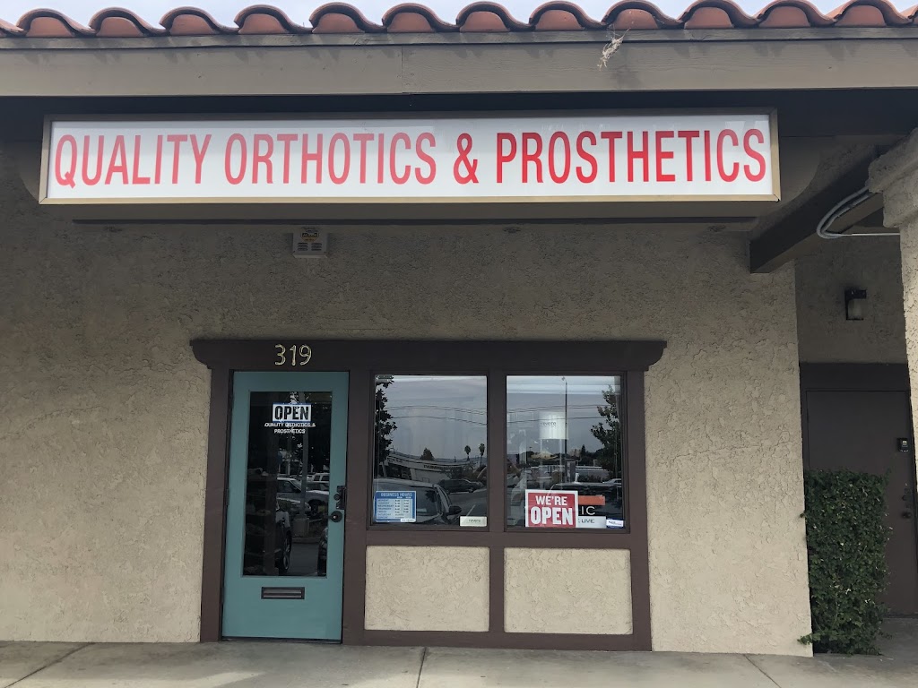 Quality Orthotics & Prosthetics | 319 E Foothill Blvd, Pomona, CA 91767, USA | Phone: (909) 392-0812