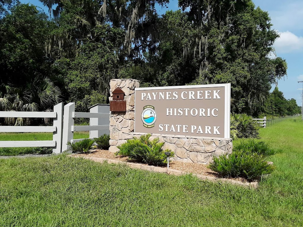 Paynes Creek Historic State Park | 888 Lake Branch Rd, Bowling Green, FL 33834, USA | Phone: (863) 375-4717