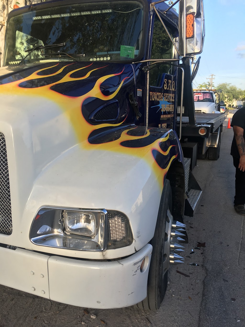 Sao Towing Services Inc | 6401 SW 33rd St, Miami, FL 33155, USA | Phone: (786) 295-3028