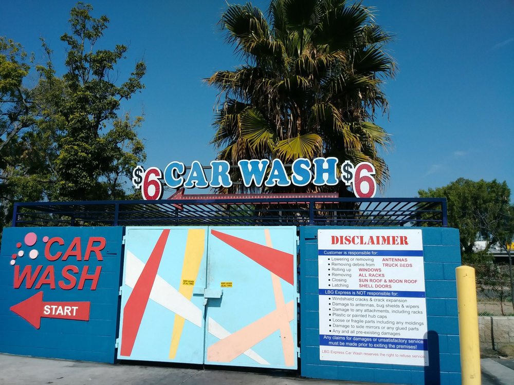 LBG Express Car Wash | 4141 E Willow St, Long Beach, CA 90815, USA | Phone: (562) 595-4200