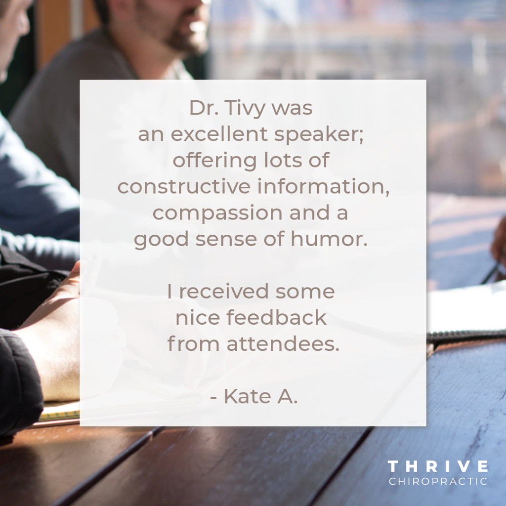 Thrive Chiropractic: Dr. Breanna Tivy | Chiropractor Minnetonka | 14525 MN-7 Suite 115, Minnetonka, MN 55345, USA | Phone: (952) 746-5612