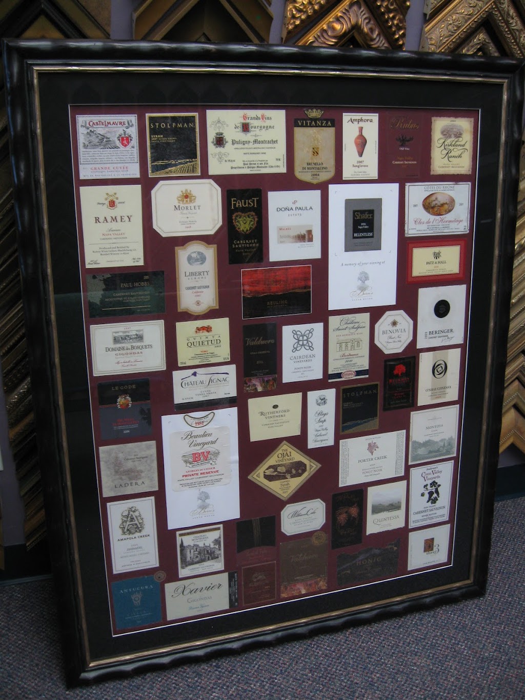 Frameworx Custom Picture Framing | 2784 Summerdale Dr, Clearwater, FL 33761, USA | Phone: (727) 791-0704