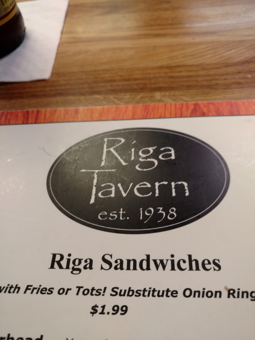 Riga Tavern | 7495 Riga Hwy, Riga, MI 49276, USA | Phone: (517) 486-3461