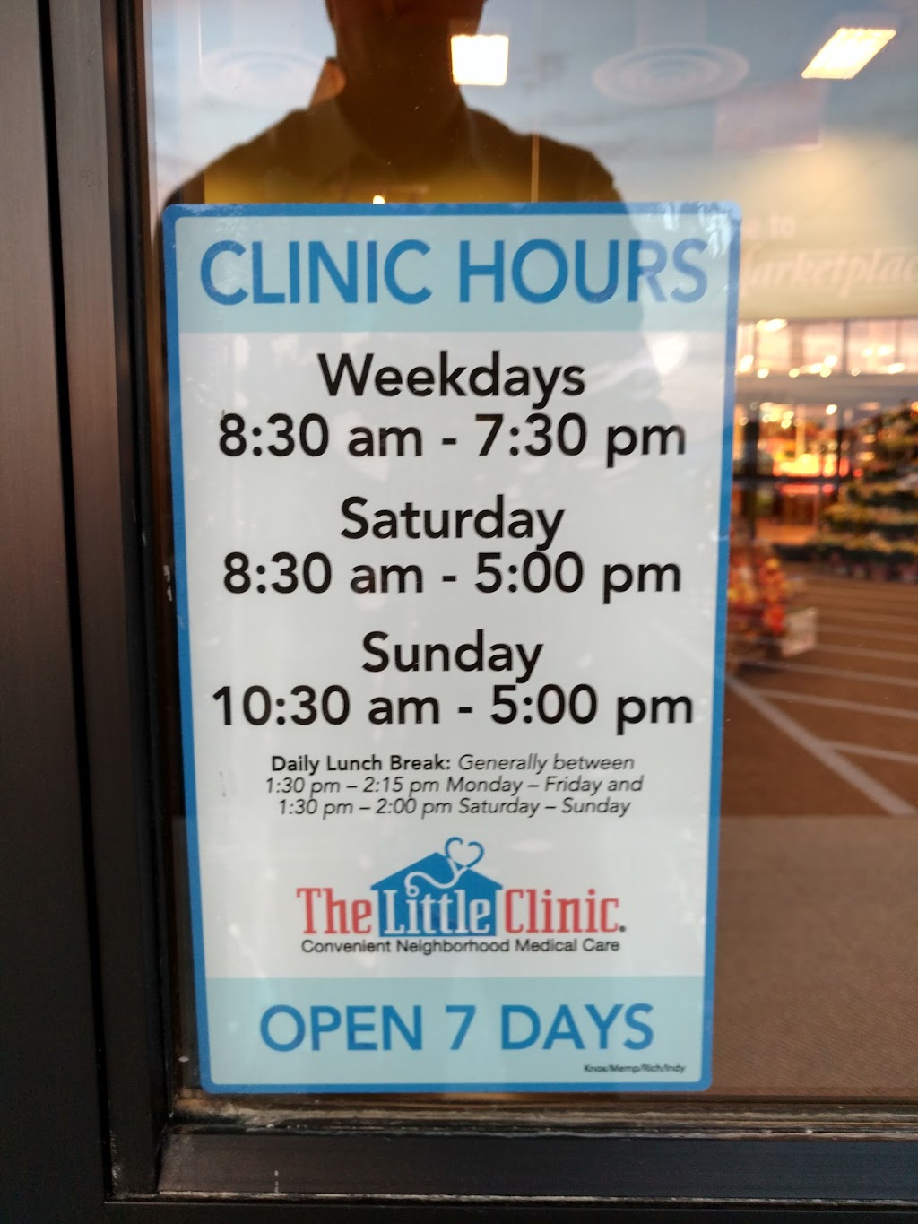 The Little Clinic | 11700 Olio Rd, Fishers, IN 46037, USA | Phone: (317) 436-4950