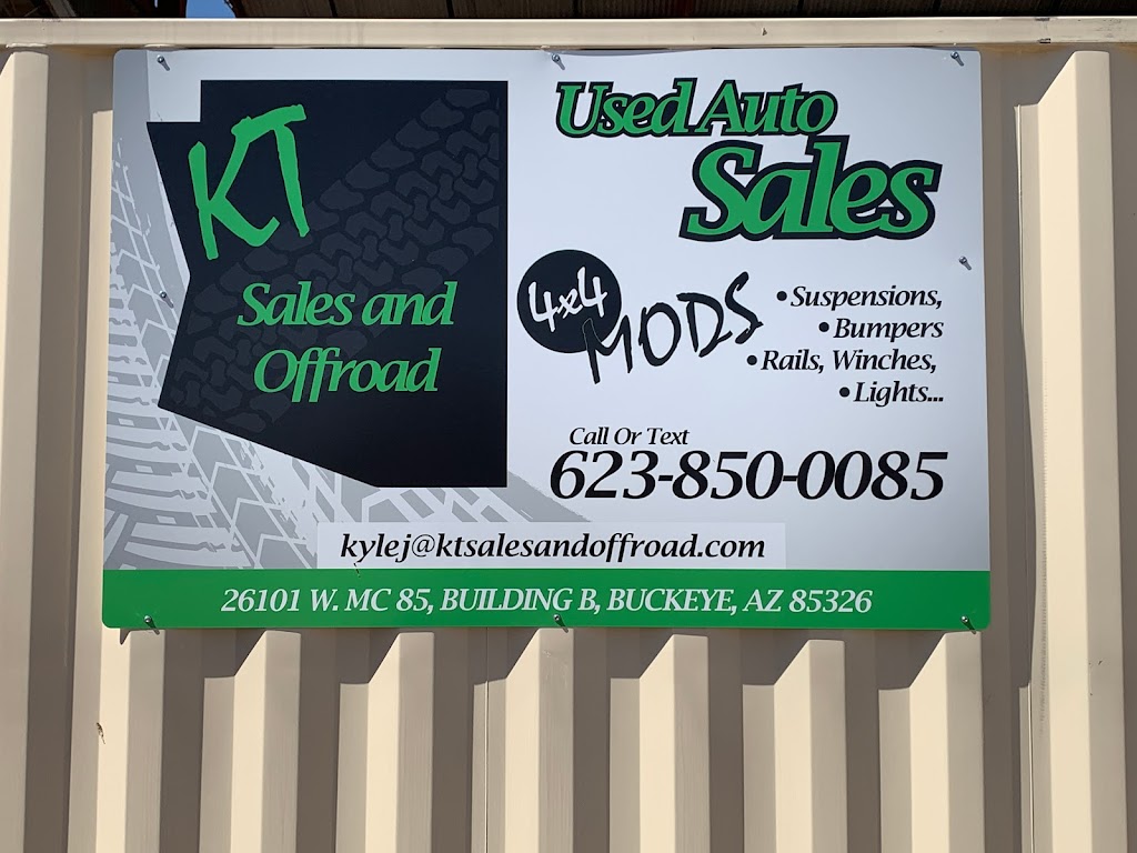 KT Sales and Offroad | 26101 W MC 85 Building B, Buckeye, AZ 85326, USA | Phone: (623) 850-0085