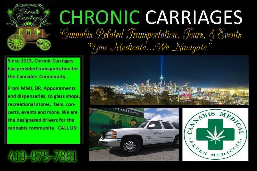 Chronic Carriages Cannabis Related Transportation | 15415 35th Ave W c306, Lynnwood, WA 98087, USA | Phone: (425) 480-4069