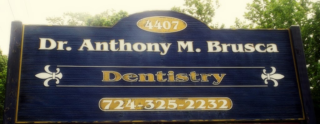 Dr. Anthony M. Brusca, DMD Cosmetic & Family Dentistry | 4407 Old William Penn Hwy, Murrysville, PA 15668 | Phone: (724) 325-2232