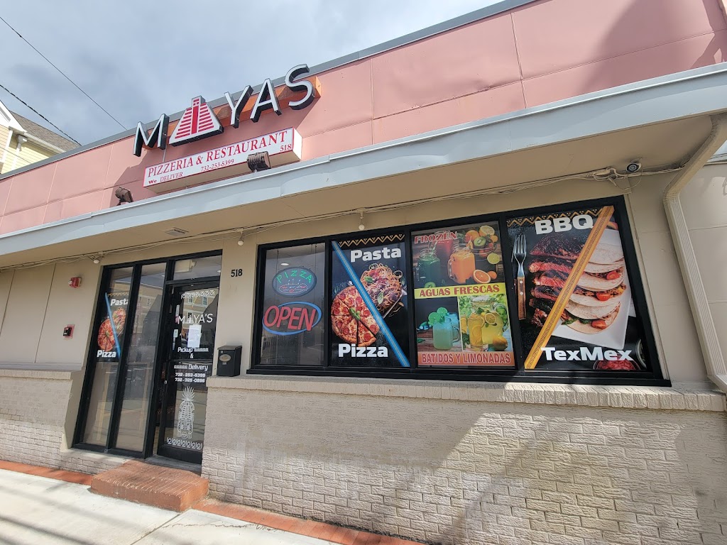 Mayas Pizzeria Restaurant | 518 Hamilton St, Somerset, NJ 08873, USA | Phone: (732) 253-5399