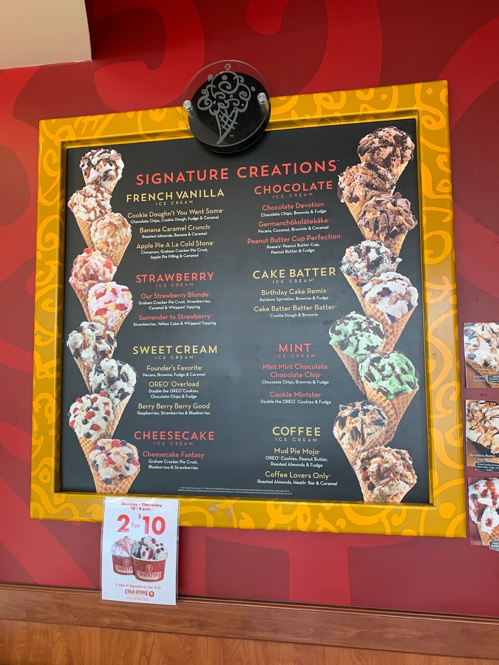 Cold Stone Creamery | 3580 Rosemead Blvd, Rosemead, CA 91770, USA | Phone: (626) 280-6246