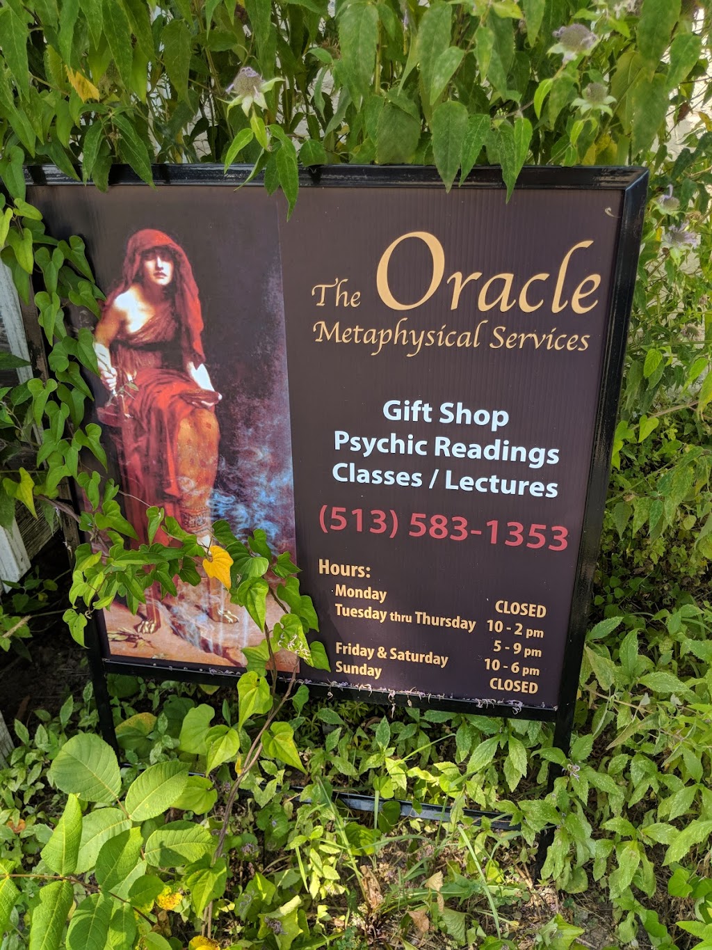 The Oracle Metaphysical Services | 76 W Foster-Maineville Rd, Maineville, OH 45039, USA | Phone: (513) 583-1353