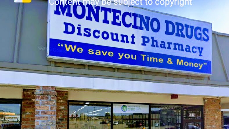Montecino Drugs | 5917 Lapalco Blvd, Marrero, LA 70072, USA | Phone: (504) 347-0085
