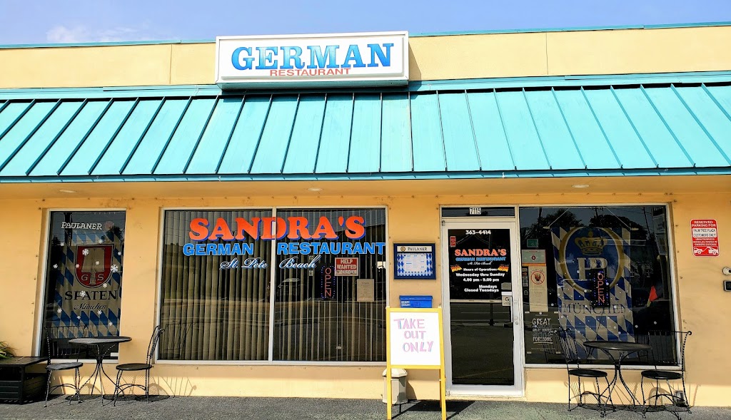 Sandras German Restaurant | 7115 Gulf Blvd, St Pete Beach, FL 33706, USA | Phone: (727) 363-4414