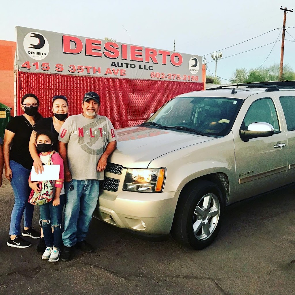 DESIERTO AUTO LLC | 222 N 24th St, Phoenix, AZ 85034, USA | Phone: (602) 275-2158