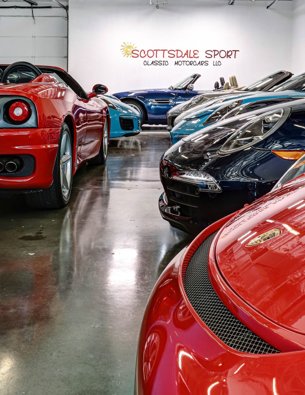 Scottsdale Sports and Classic Motorcars | 8230 E Raintree Dr, Scottsdale, AZ 85260, USA | Phone: (480) 596-1611