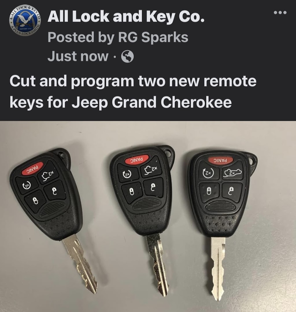 A-All Lock & Key Co. Inc. | 4519 S Kingshighway Blvd, St. Louis, MO 63109, USA | Phone: (314) 351-3131